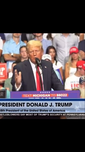 “When I’m Back In The White House” Donald J. Trump