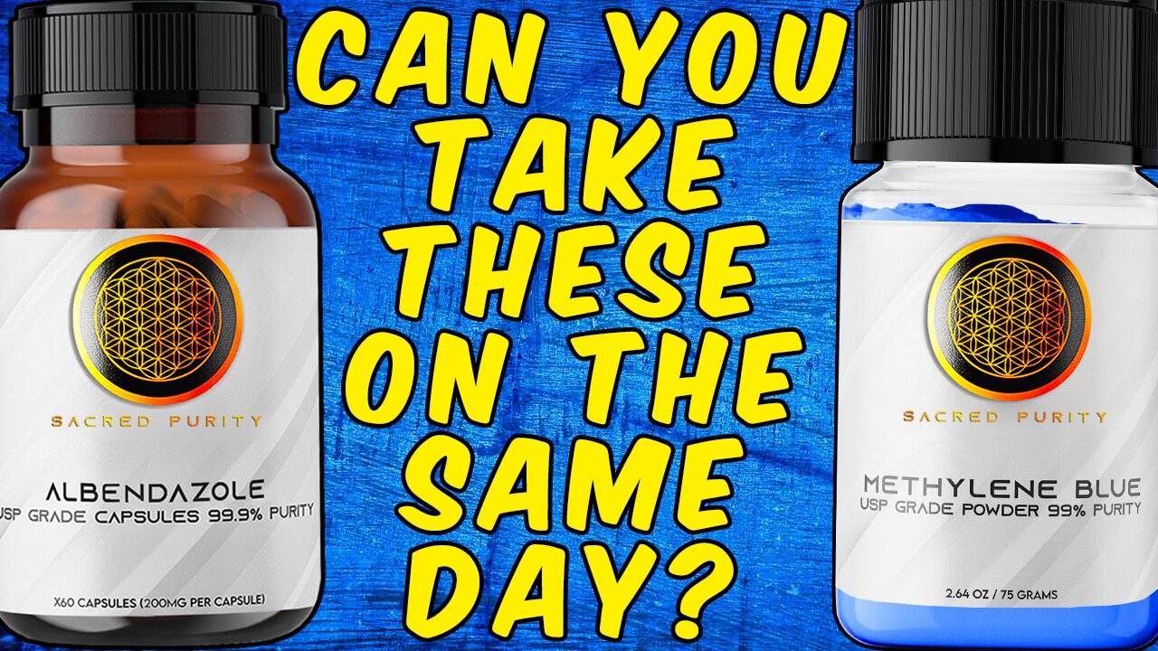 Can You Take Albendazole and Methylene Blue on the Same Day?