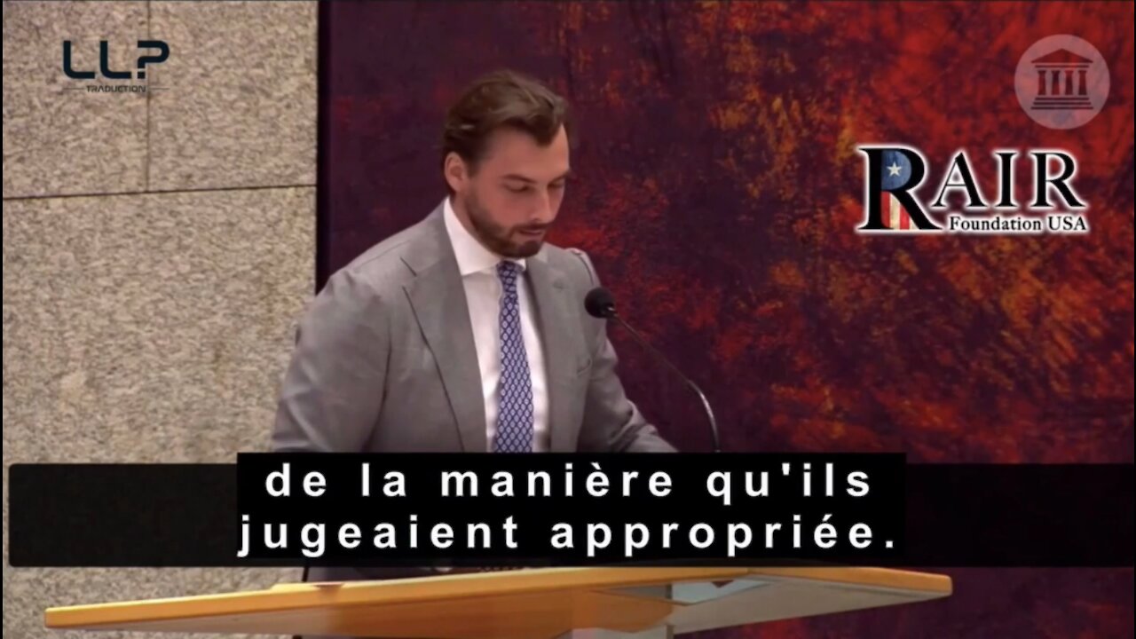 Thierry Baudet évoque la prophétie de Rockefeller détaillant en 2010 la pandémie actuelle