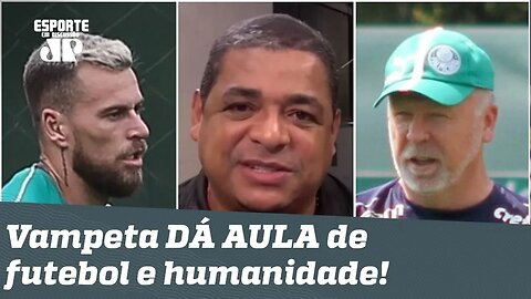 Como recuperar Lucas Lima? Vampeta DÁ AULA de futebol e humanidade!