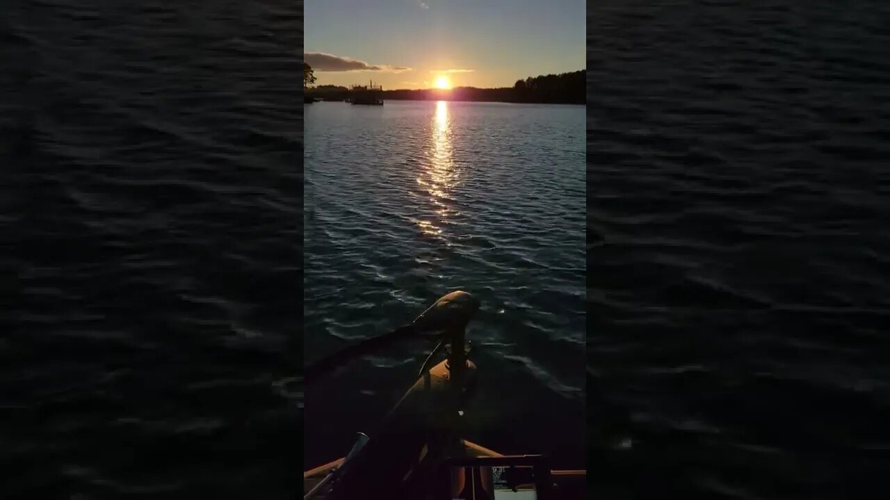 Fishing Lake Allatoona With Awesome Sunset! - Part 2