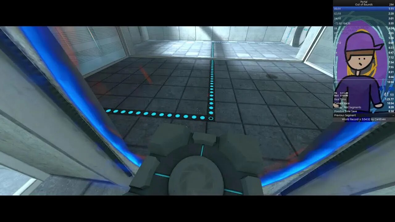 Portal speedruning Road To World Record