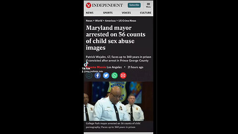 Maryland Mayor Arrested on 56 Counts of Child Sex Abuse: Shocking Details Revealed