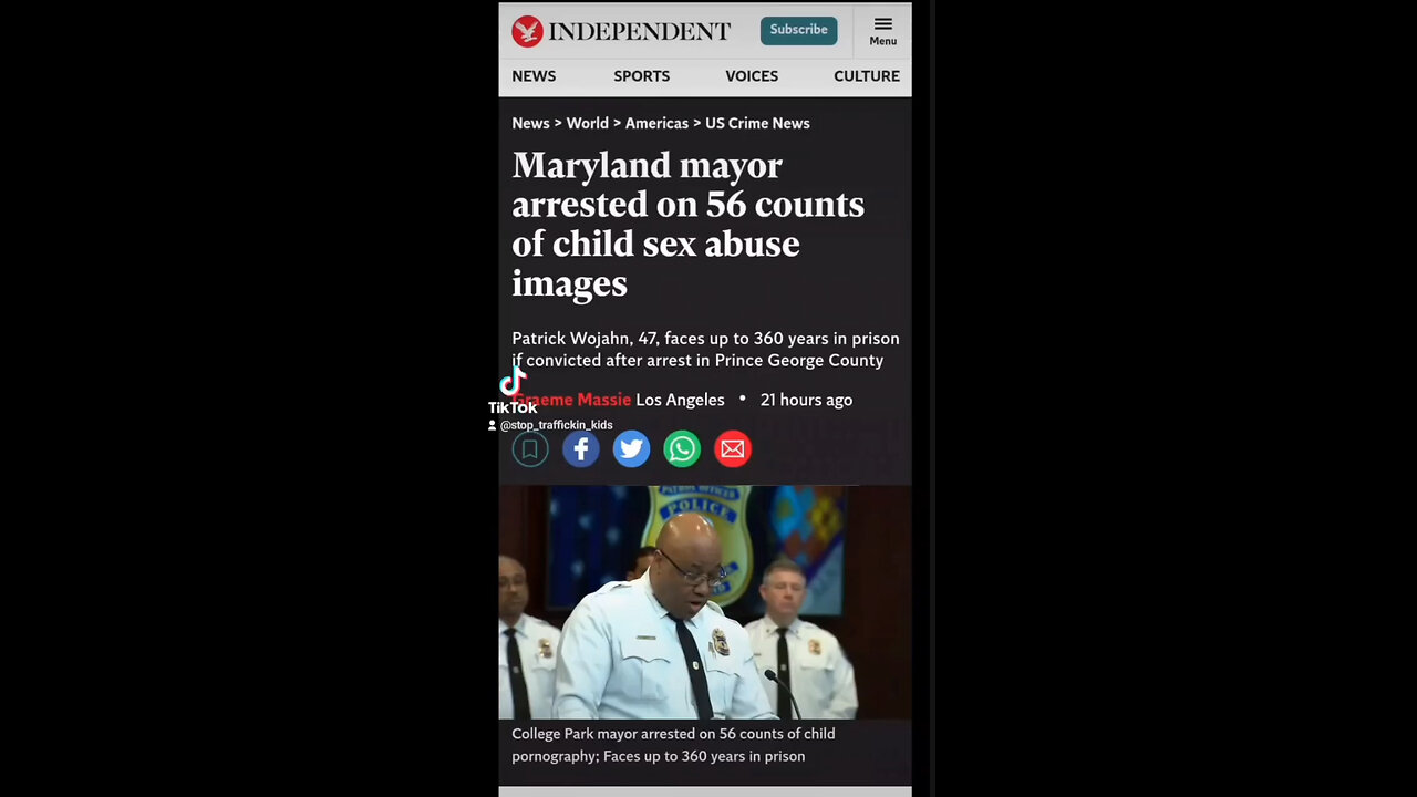 Maryland Mayor Arrested on 56 Counts of Child Sex Abuse: Shocking Details Revealed