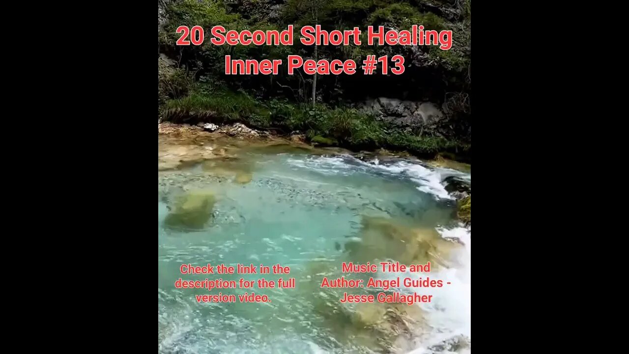 20 Second Short Healing Inner Peace | Meditation Music | Angel Guides | #13 #Meditation #shorts