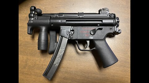 H&K MP5K full auto!!