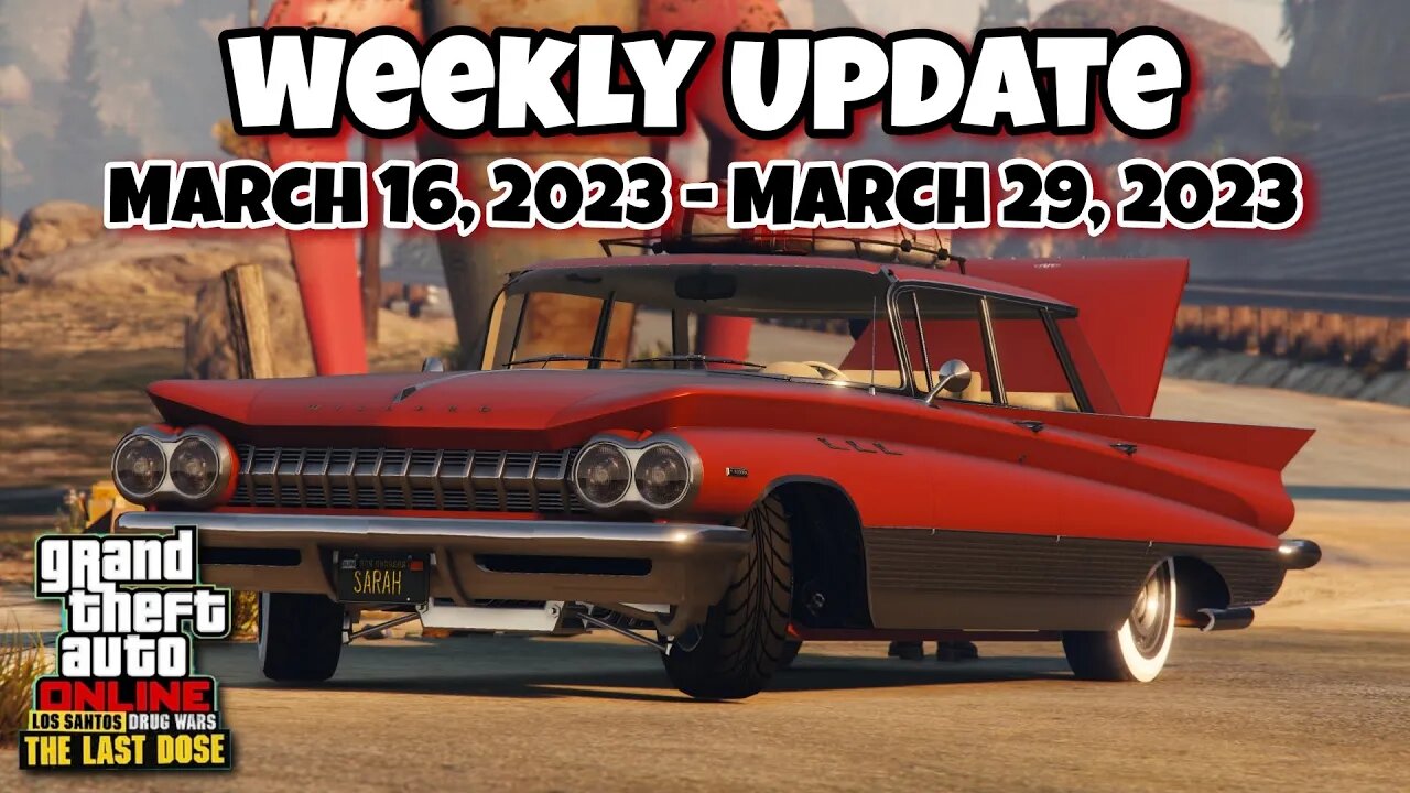 GTA Online - Weekly Update [16/3/23 - 29/3/23]