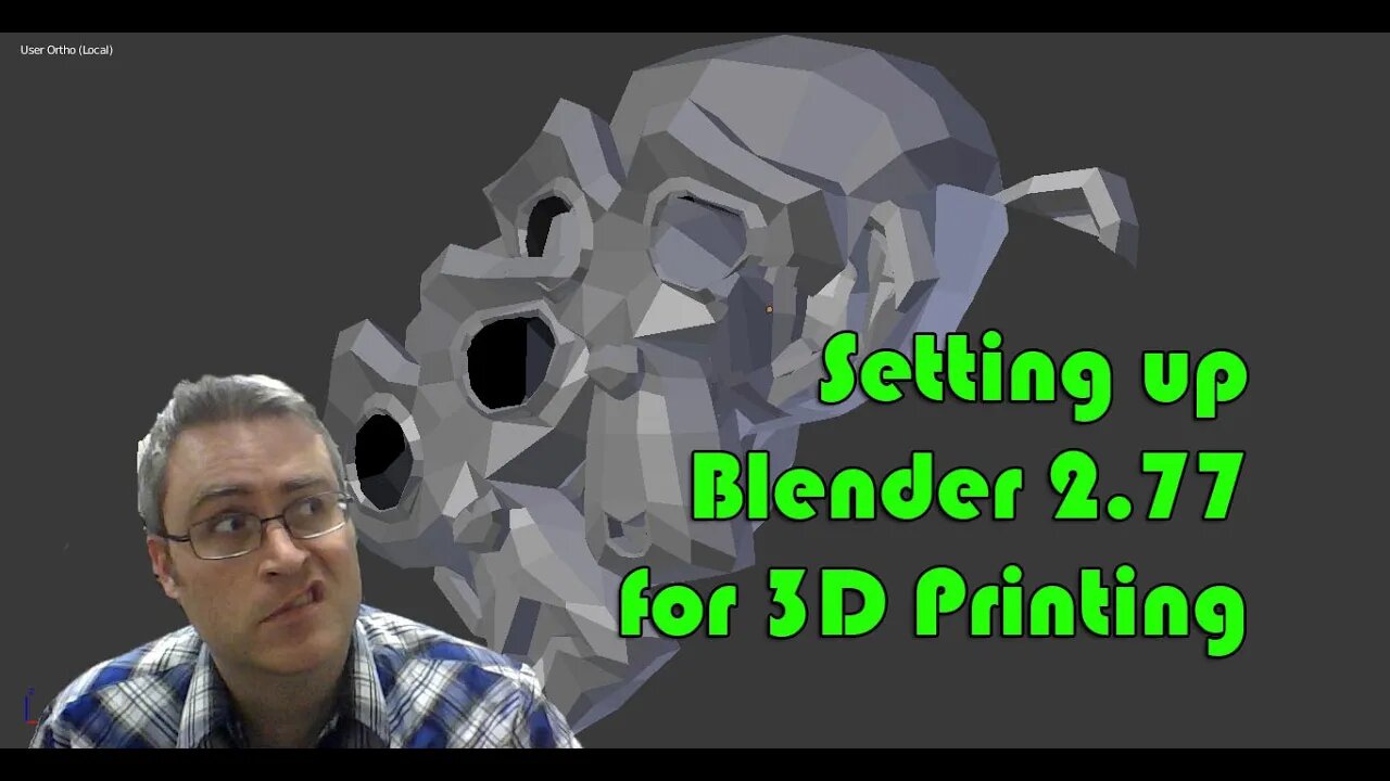 Setting up Blender for 3D printing