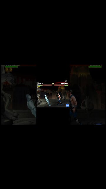 Sub-Zero FREEZES the competition! #retrogaming #mortalkombat #fatality