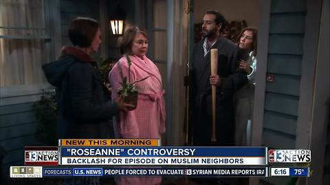 Roseanne backlash over Muslim episode