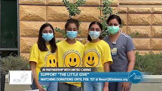 The "Little Give" & Metro Caring // Matching Donations Until Feb 1st!