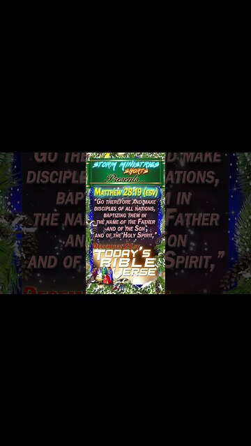 12.21.2022 | STORM MINISTRIES DBV | 4th DAY OF CHRISTMAS | MATTHEW 8:10 (ESV) | #shorts