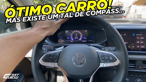 TEST DRIVE NOVO VOLKSWAGEN TAOS COMFORTLINE 2022! É BOM, MAS A VW NÃO QUER SER LÍDER... Fastcarview