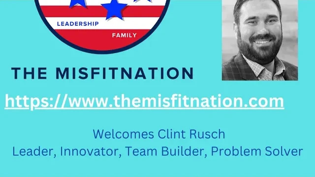 The MisFitNation Show chat with Clint Rusch -Leader, innovator, TM Builder etc