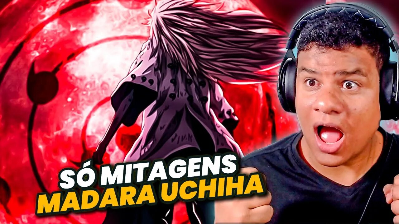 REAGINDO a AS INCRÍVEIS MITAGENS DO MADARA UCHIHA #2 | React Anime Pro