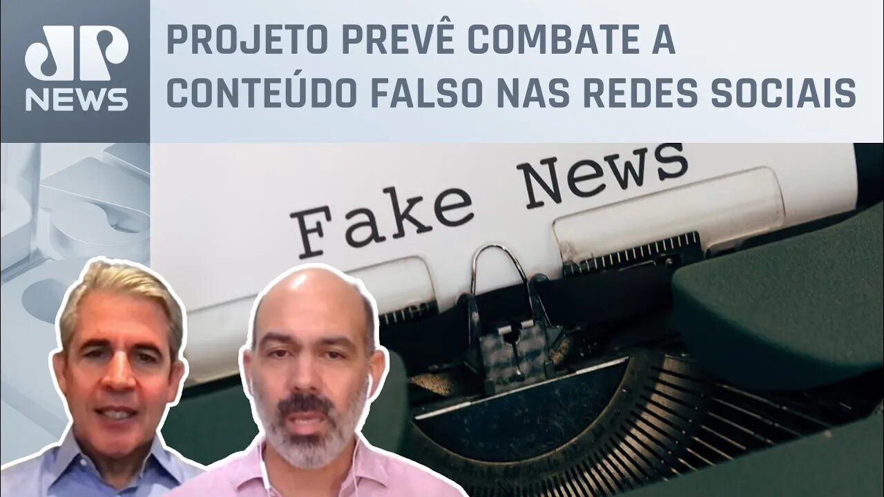 Partidos pedem comissão e podem adiar urgência de PL das Fake News; Schelp e d'Avila analisam