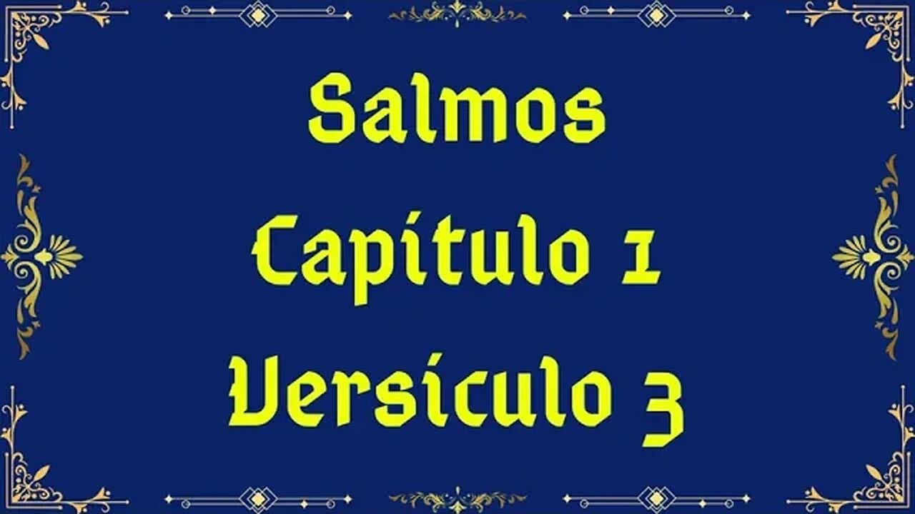 Como se diz Salmos 1:3 em Hebraico?