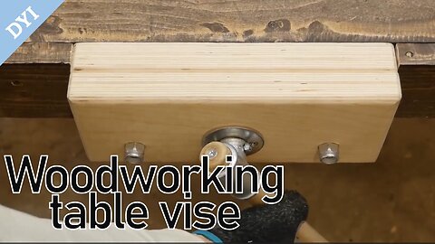 Woodworking table vise