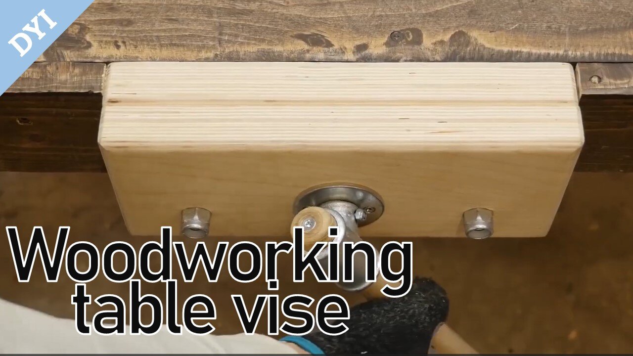 Woodworking table vise