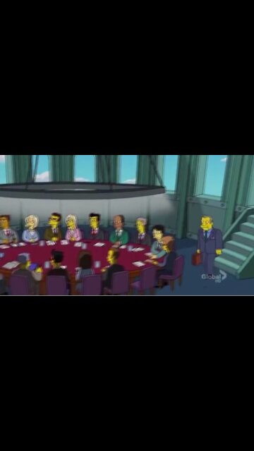 The Simpson’s telling the world the elite’s plan to depopulate……