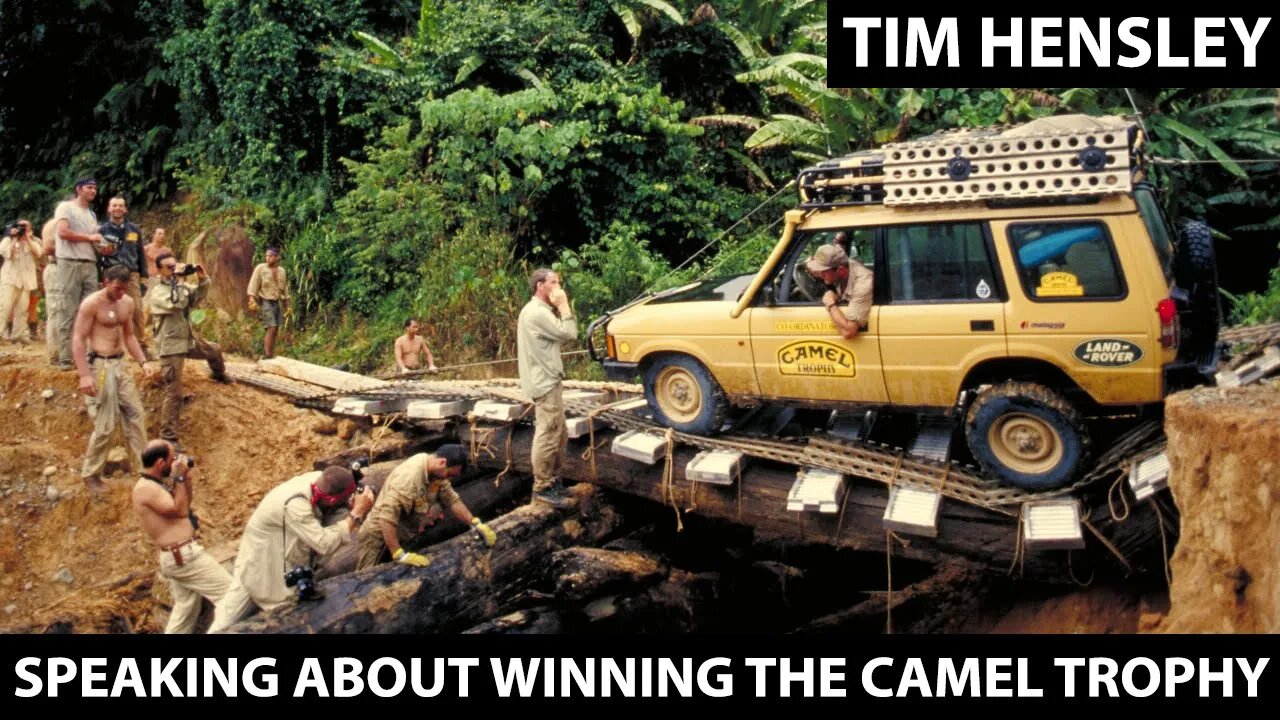 Winning the Land Rover Camel Trophy for the US