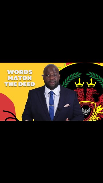 Men Your Words Must Match Your Deeds.💪