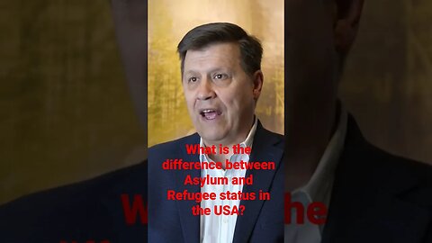 What is the difference between Asylum and Refugee status in the USA? #border #migration
