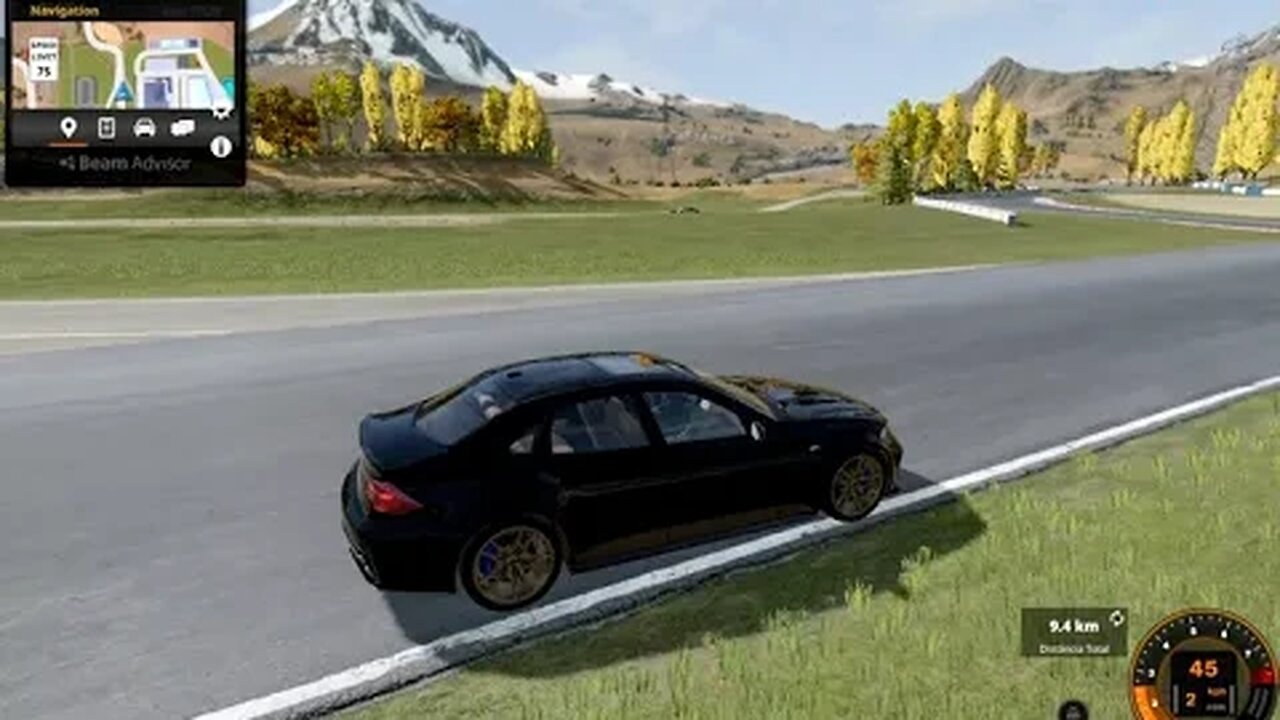 BeamNG drive Novo ETK800 Series Sedan