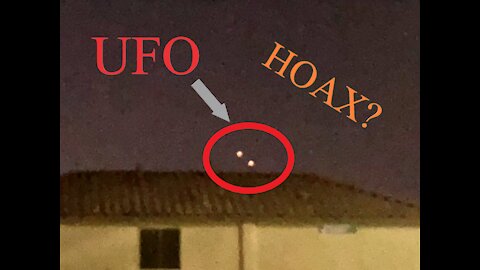 UFO hoax? Halloween joke or are they real UFOs? What do you think? Real MUFON UAP case...