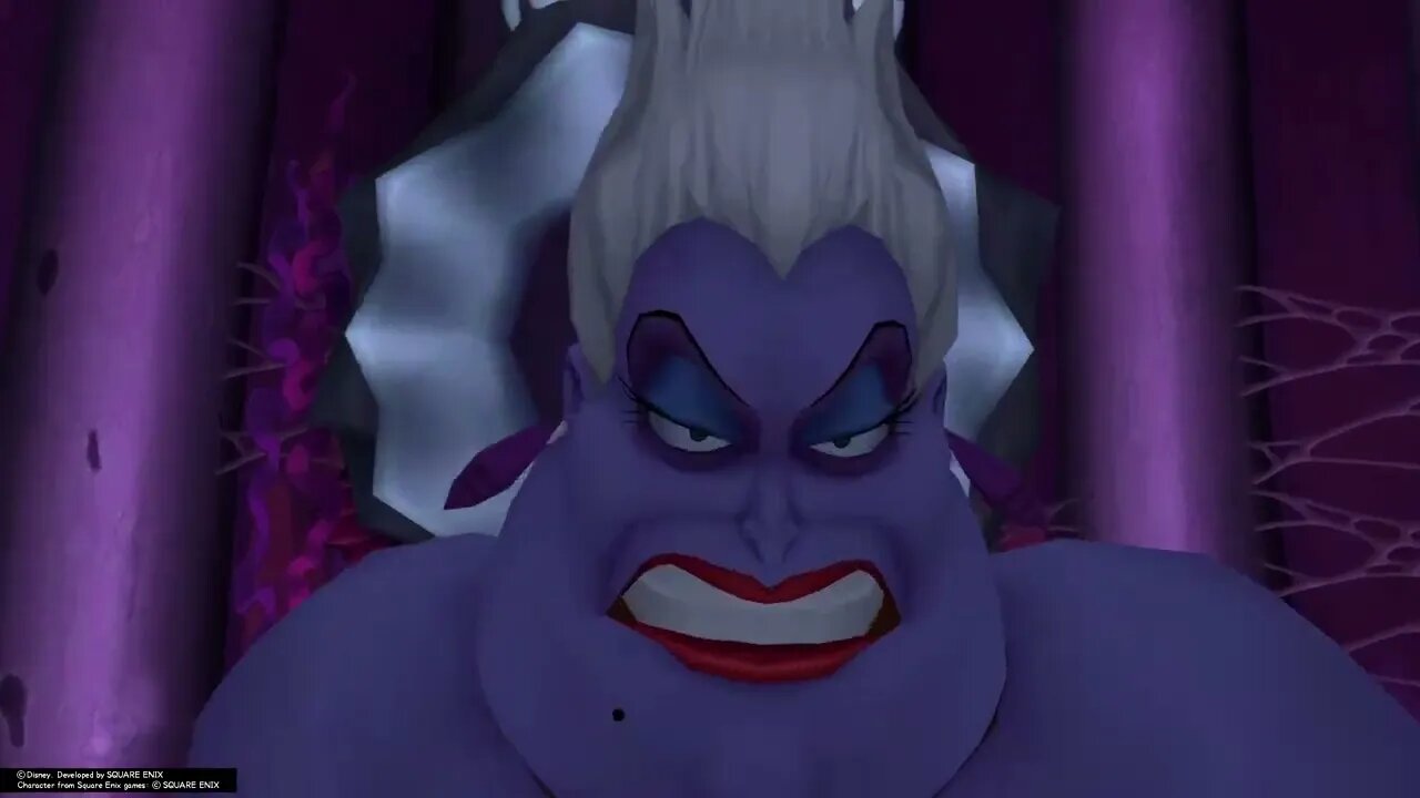 PS5Share KINGDOM HEARTS Final Mix playthrough part 27 "Ursula Boss fight"