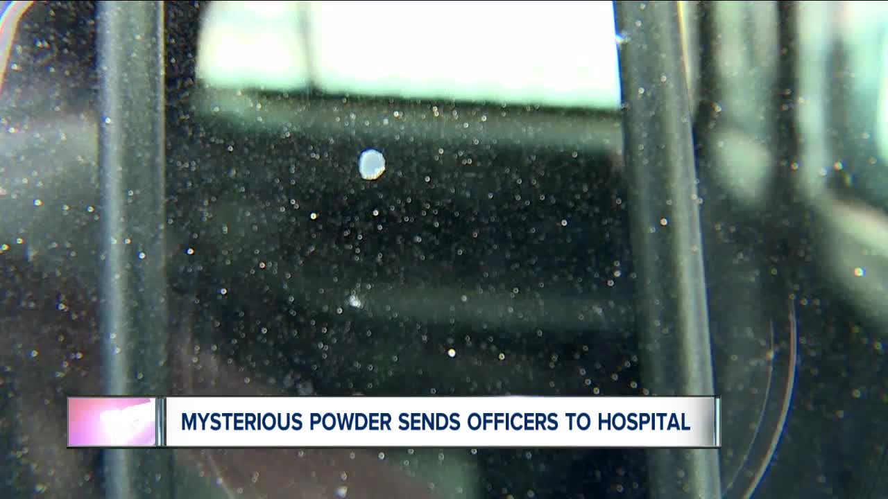 2 Wooster officers sent to the hospital after suspect exposes them to mysterious powder