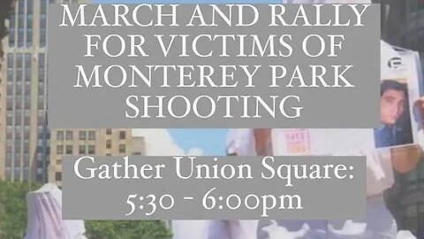 The #MontereyPark Rally Kim Lau Park 1/23/23 hosted by @GAGnoguns @MomsDemand