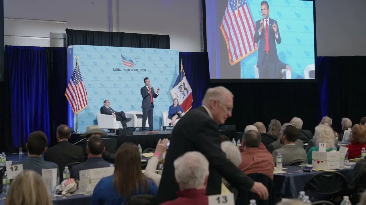 Vivek Ramaswamy Unleashes America First 2.0 at Faith & Freedom Event in Iowa