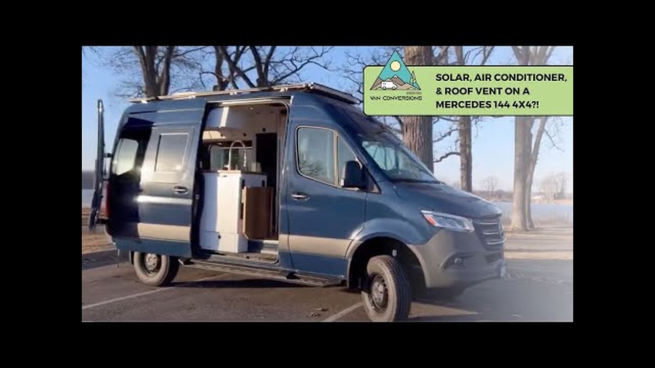 Mercedes 144 4x4 camper van with all the comforts of home