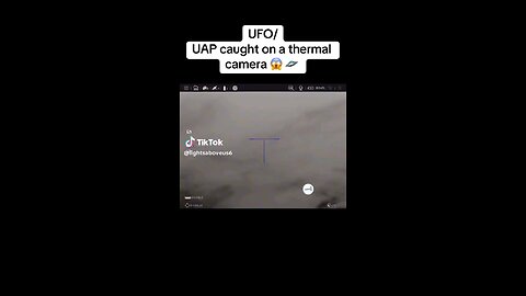 uap caught on thermal camera