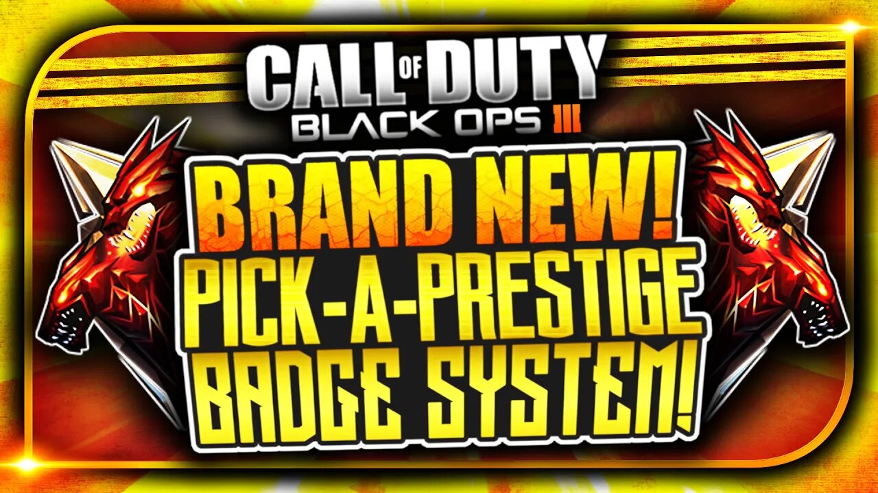 OMG! *NEW* | "PICK-A-PRESTIGE System In Black Ops 3!" HUGE BO3 UPDATE! 1000 Rank Added