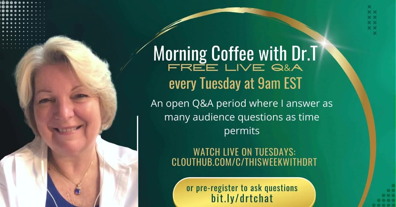 Morning Coffee with Dr.T, with special guest, Matthew Hunt
