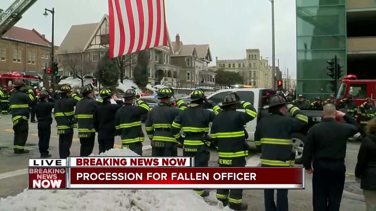 Complete coverage of MPD fallen officer's procession