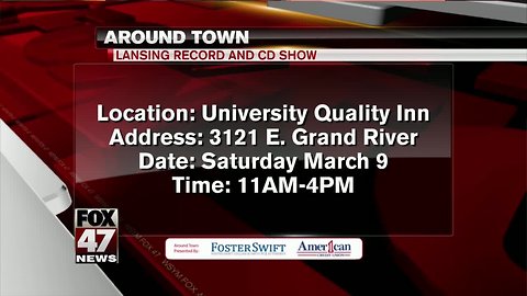 Around Town 3/8/19: Lansing Record and CD Show