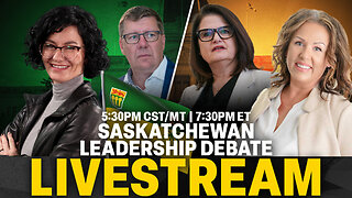 Scott Moe and NDP Carla Beck face-off on TV debate ahead of Sask. election Oct 28