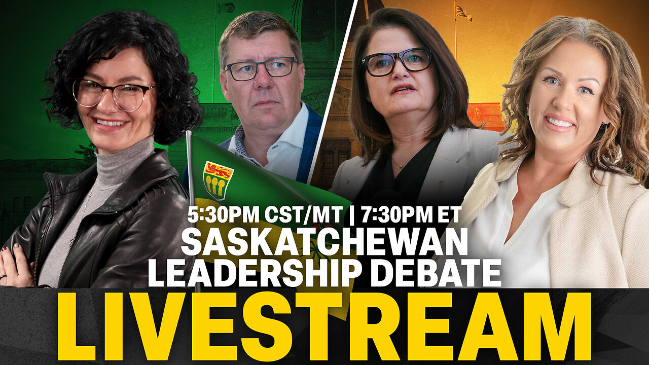 Scott Moe and NDP Carla Beck face-off on TV debate ahead of Sask. election Oct 28