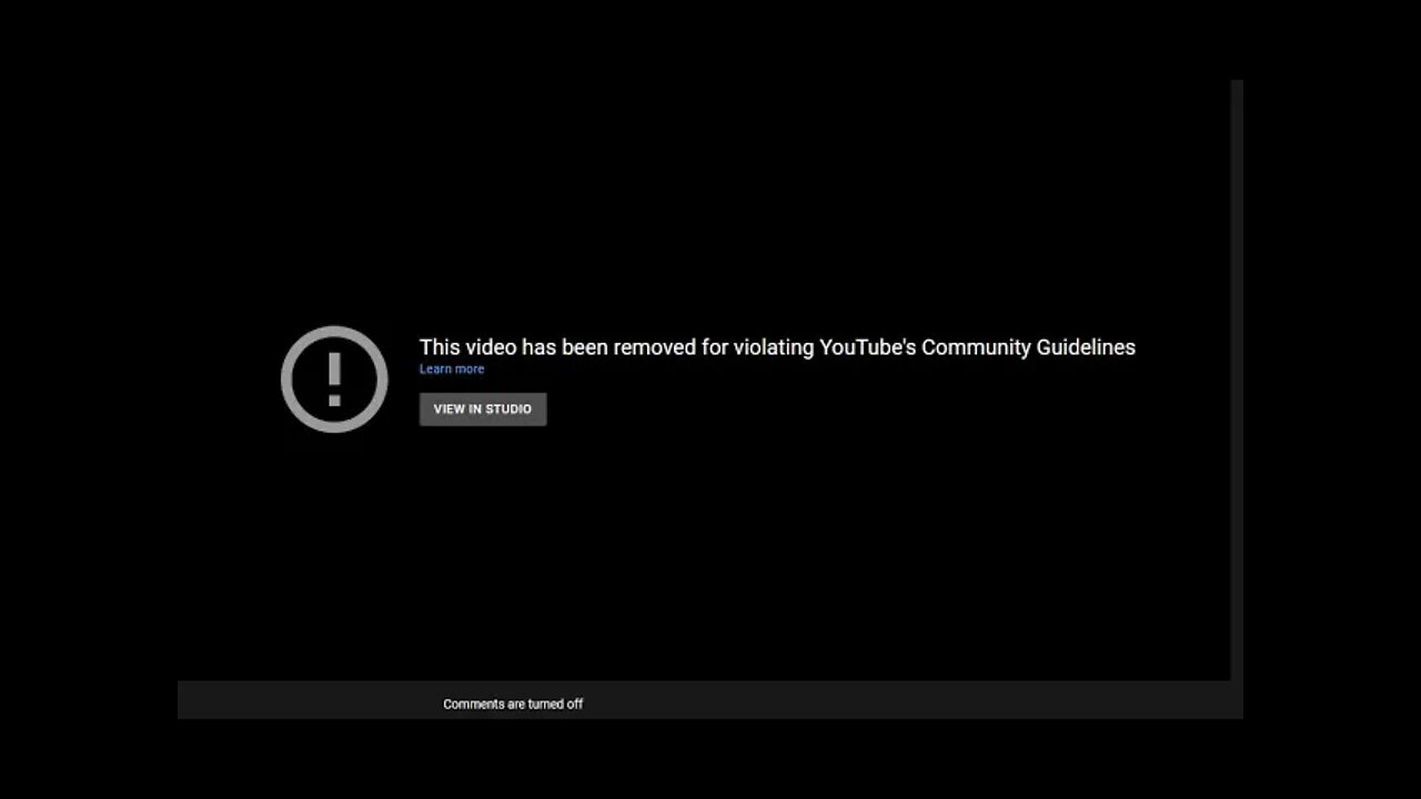 YouTube took down the last video- Here's Why!