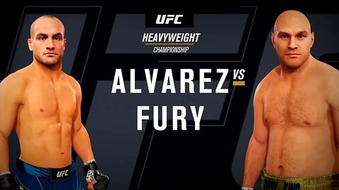 EA Sports UFC 4 Gameplay Tyson Fury vs Eddie Alvarez