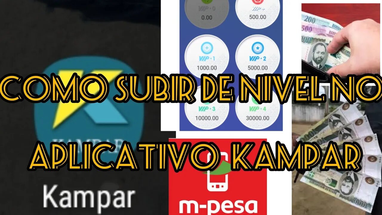 COMO MUDAR DE NIVEL DO VIP0 A VIP5 via MPESA NO KAMPAR