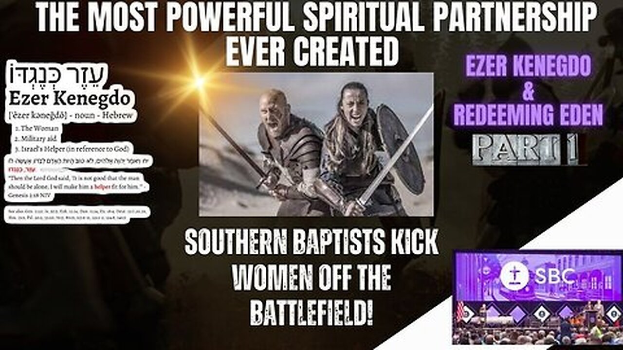 Southern Baptists Ban Women Pastors Part 2 The Garden & Ezer Kenegdo