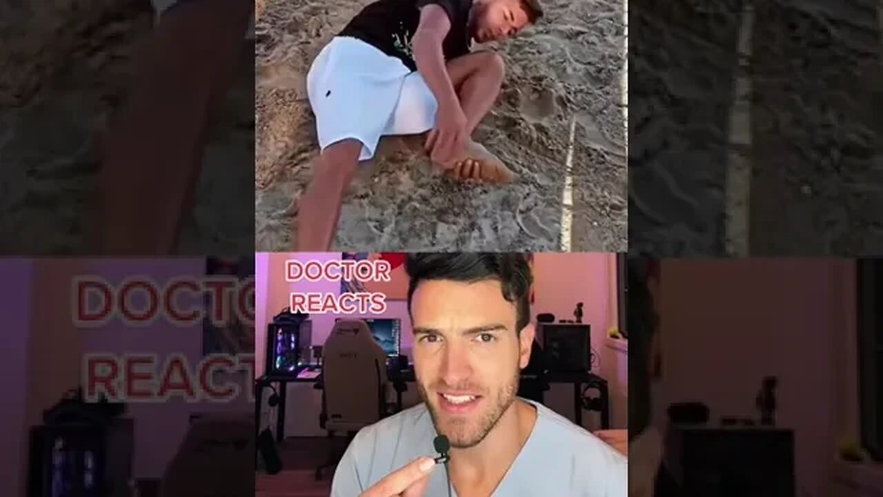 Doctor Reacts to Back Flip Gone Wrong