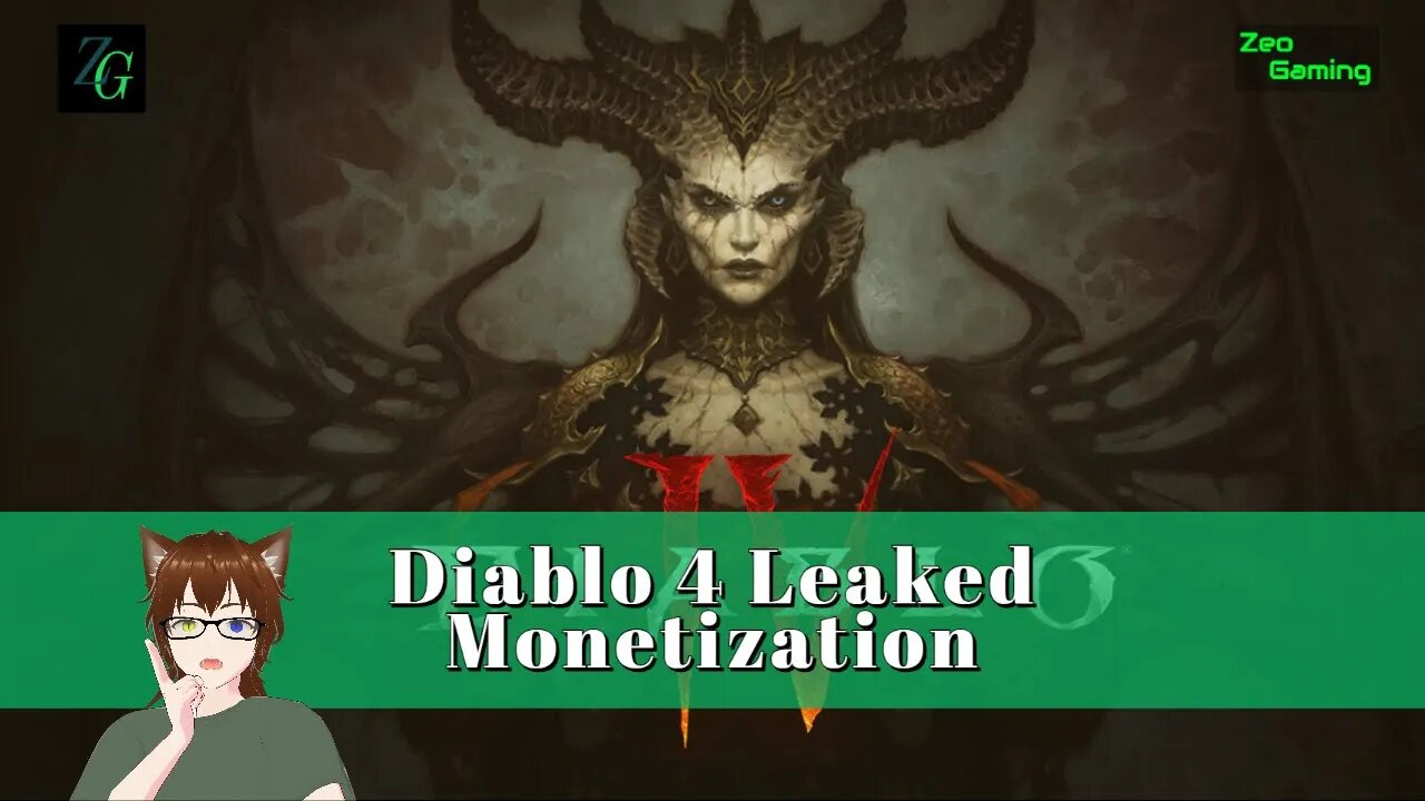 Diablo 4 Leaked Monetization!!!!