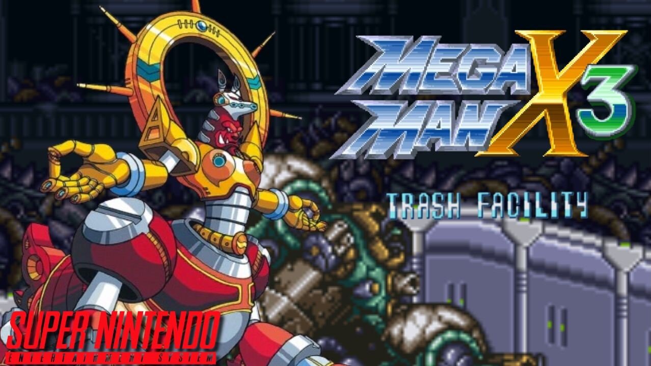 Mega Man X3 - Trash Facility ~ Super Nintendo Entertainment System