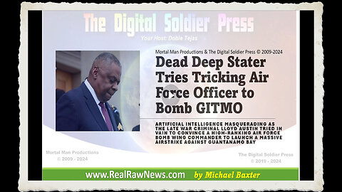 Dead Deep Stater Tries Tricking Air Force Officer into Bombing GITMO