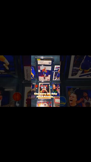 Chef Curry aka Baby Faced Assassin 🤩👍✨ #stephencurry #tradingcards #nba #basketball #shorts